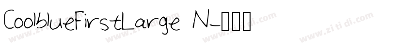 CoolblueFirstLarge N字体转换